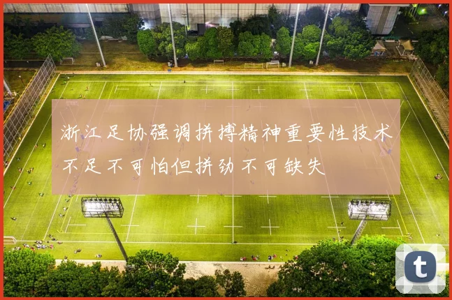 浙江足协强调拼搏精神重要性技术不足不可怕但拼劲不可缺失